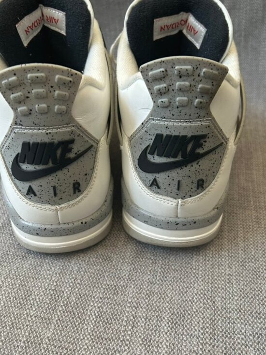 Air Jordan 4 Retro OG White Cement 2025 FV5029-100 Size 9 main image 9